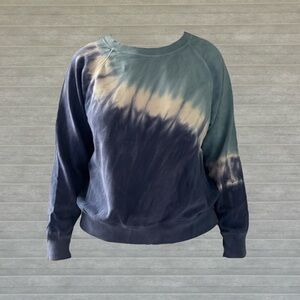Women’s Vintage Tie-Dye Crew-Neck Sweater